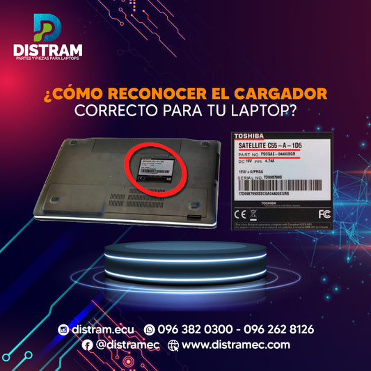 COMO SABER EL MODELO EXACTO DE LOS REPUESTOS PARA LAPTOPS