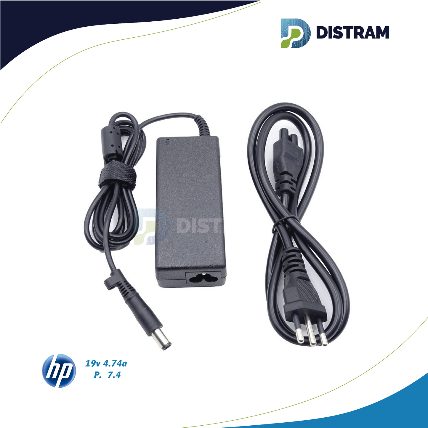 CARGADOR HP 19V/4.74A/90W/7.4X5.0MM PING AGUJA