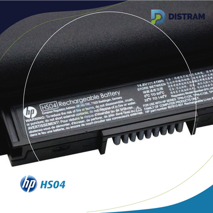 BATERIA HP HS04 laptop (2200mAh, 4 cells)