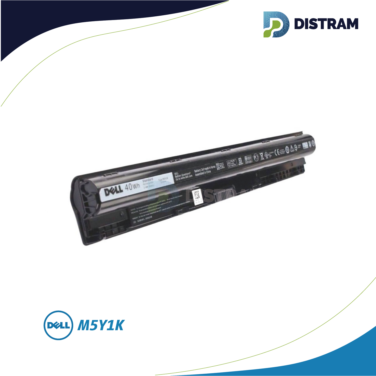 BATERIA DELL TYPE M5Y1K laptop (40Wh, 4 cells)