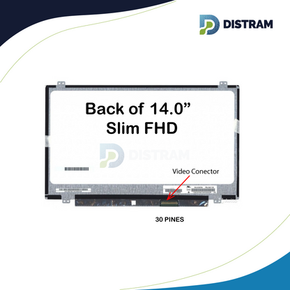 PANTALLA 14.0"  SLIM FHD 30 PINES