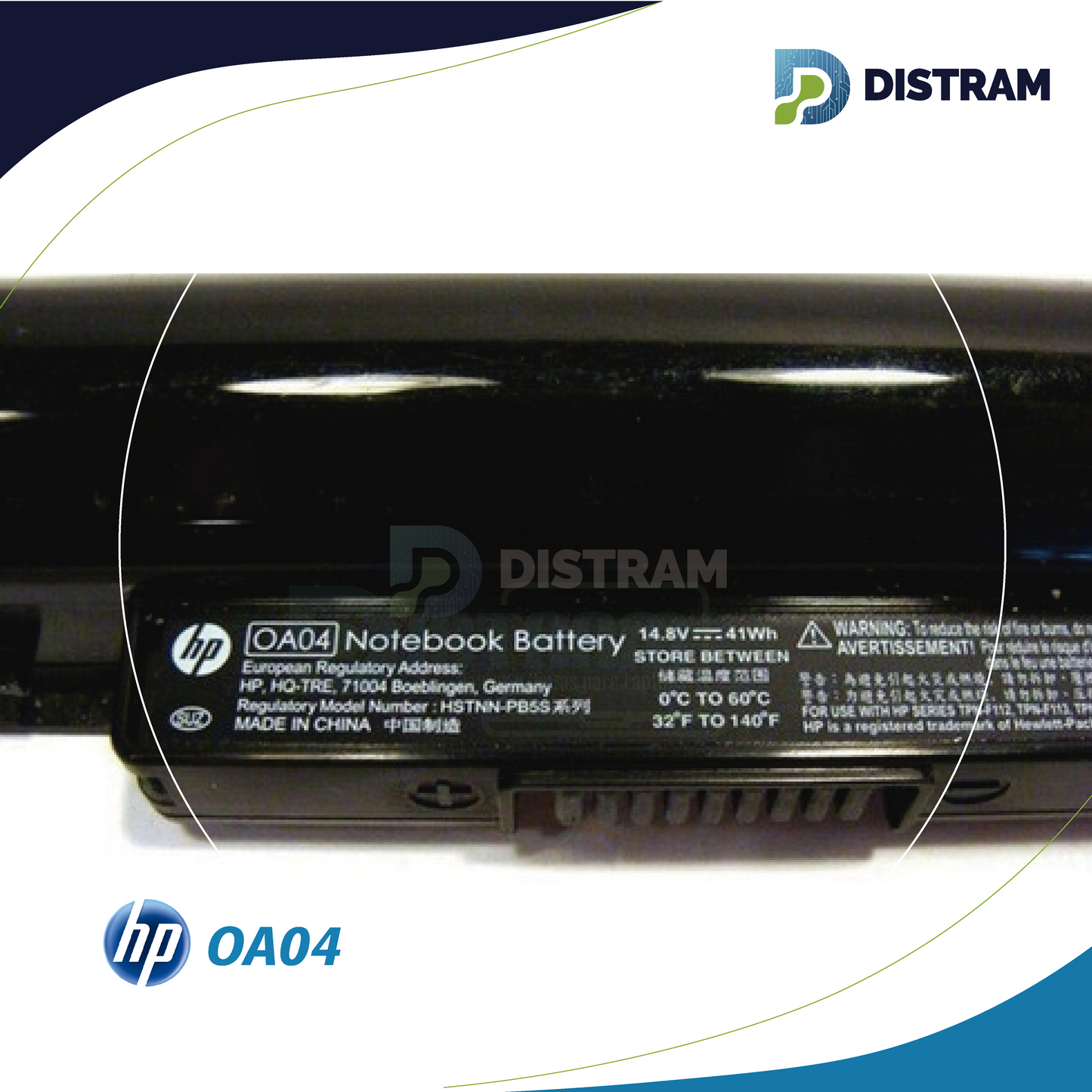 BATERIA HP OA04 / AO03 (2200mAh, 4 cells)